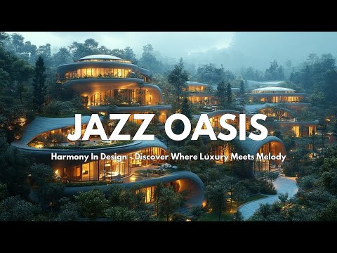Jazz Music in Architectural Marvel | Serenity and Rhythm Combined
