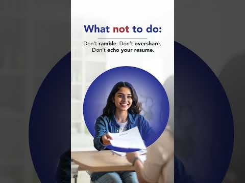 How to Answer "Tell Me About Yourself" | USTU Interview Skills Training