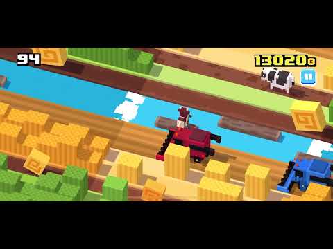 Crossy road mini game