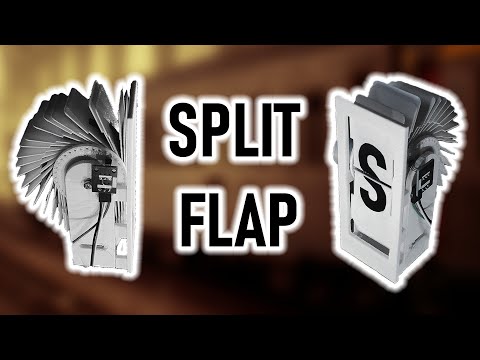 Split Flap Display | You Can Make One Too IZI