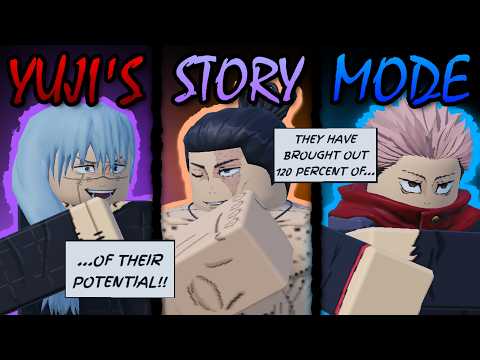 I Made YUJI’S STORY MODE In Jujutsu Shenanigans