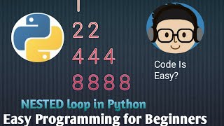 (9).Nested loop in Python for Students || Python Tutorial For Beginners || MR.ProgHammer