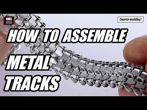 How to assemble metal model tracks such as Friulmodel & Masterclub modelling tutorial