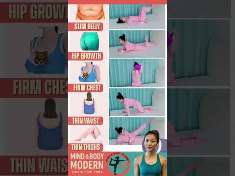Easy Yoga Routine to Melt Fat Quickly 💫