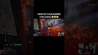 very valid reaction to this intense chase #dbd #deadbydaylight #dbdclips #dbdshorts #dbdsurvivor