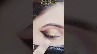 Easy tips for c crease eye makeup tutorial #easyeyemakeuptutorial #cutcreaseeyemakeup