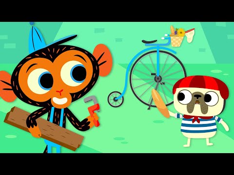 Monsieur Bulldog Has A BIG Bicycle Problem