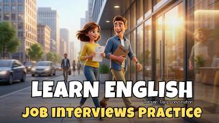 Job Interview English Conversation – Easy English Practice for Beginners (A1–A2)