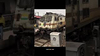 indian railways at night ☠️ #indianrailways #youtubeshorts #shorta #rajdhani #train #wap7