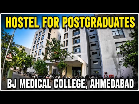 Hostel tour (girls) BJ medical college, ahmedabad, postgraduate hostel for all Speciality 