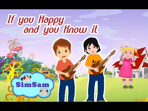 If You are Happy & You Know it | Nursery Rhymes for Kids babies by SimSam