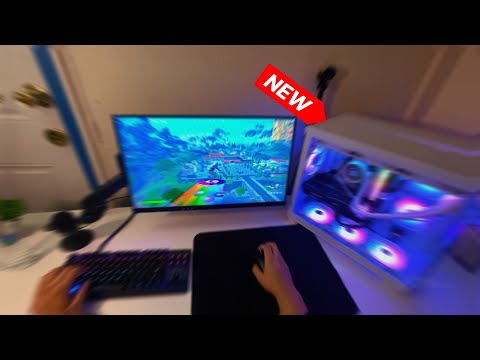 Fortnite but You are Me (POV) With a New Gaming PC
