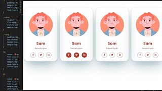 Creating Responsive CSS Cards | Card Design HTM & CSS