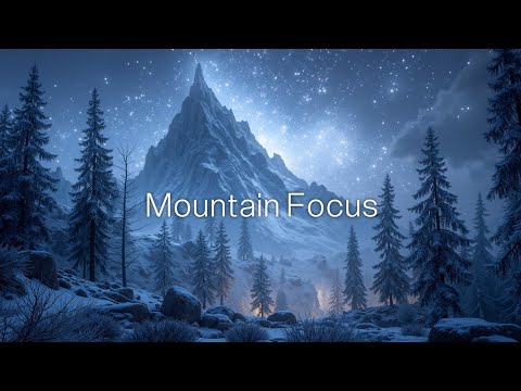 Cosmic Chillstep for Deep Focus | Work Mix & Snowy Mountain Ambiance Music