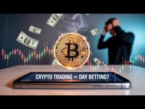 Crypto Day Trading is Actually Gambling - Here's The Proof (95% Lose Everything)