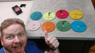 Concrete island bench DIY polishing