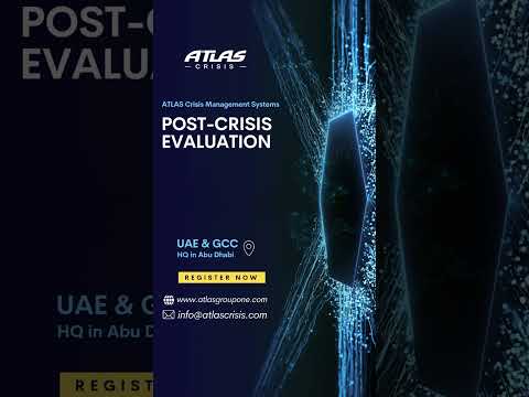 Crisis Communication | ATLAS Crisis Management Systems | Public Safety | #atlasgroup #uae #gcc