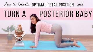 Turn a Posterior Baby | Tips to Promote Optimal Fetal Position | Childbirth Preparation