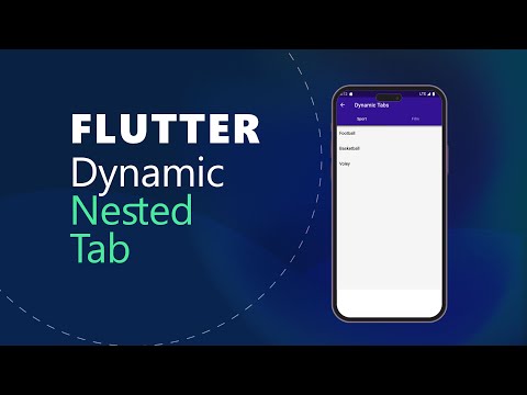 Flutter Dynamic Nested Tab