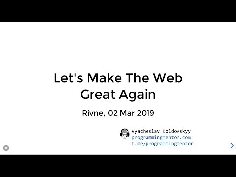 Let's Make Web Great Again with Google Cloud Platform and JAMstack