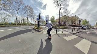BUSTIN YOFACE HYBRID - SHREDDING LIKE A SKATEBOARD !