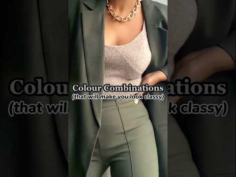 That will make you look classy #colour Combination #stunning shades #ootd guide #createcreation1212