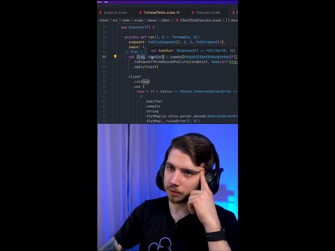 #scala An ACTUAL difficult error #shorts
