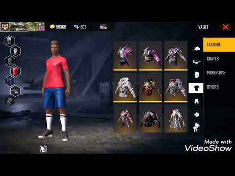 football jersey free fire luck royale