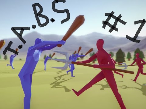 T.A.B.S Gameplay: part 1 THE SPEARMAN WHO CAN FLY!!!!