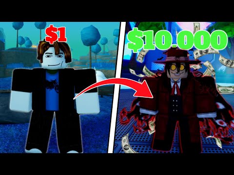 Anime Realms But I Restart With $10,000 ROBUX!? Roblox Ep 1