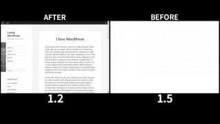 WordPress speed up - before & after optimization comparison using Gonzales