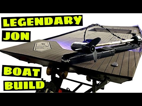 We built this Jon Boat in 5 days! Epic Bass Boat conversion