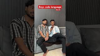 Boys code language (part-3) | Sarcaster