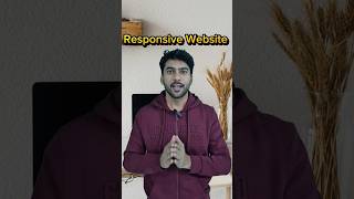 What is Responsive Website | Responsiveness of a wensite | #responsivedesign #css
