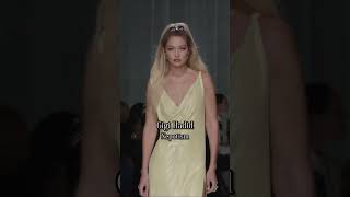 Nepotism vs Self Made Models at the Versace SS24 Runway Fashion Show 😱 #shorts
