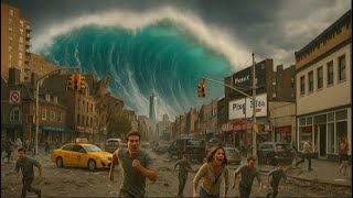 Mega Tsunami 2025: Global Cities Destroyed | Cinematic Disaster