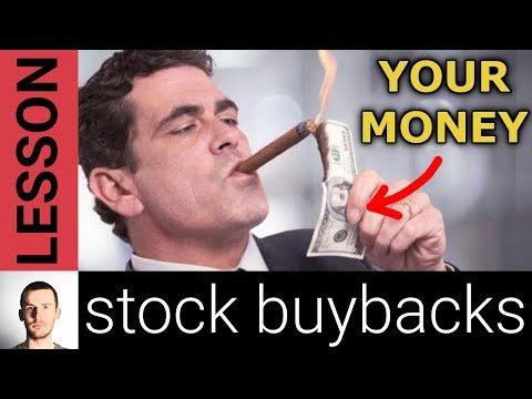 Stock Buybacks, Explained (and why many share buybacks are bad for long term investors)