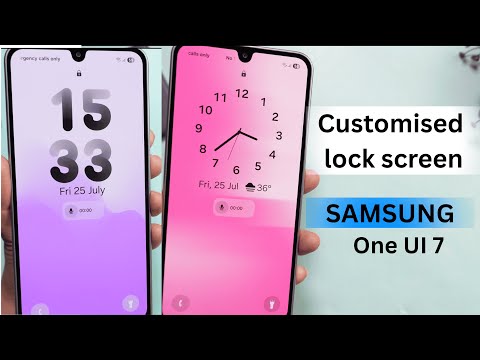 Customize Samsung Lock Screen Like Pro on One Ui 7