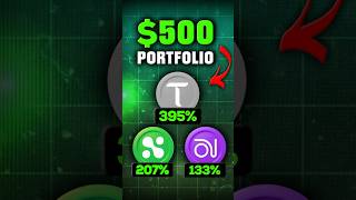$500 AI Crypto Portfolio 🤑