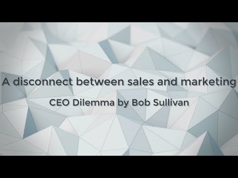 The Disconnect Between Sales and Marketing