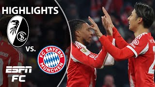 DOMINANT COMEBACK 🔥 Bayern Munich vs. Freiburg | Bundesliga Highlights | ESPN FC