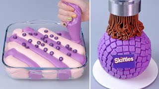 Fantastic Colorful Cake Decorating Ideas | So Tasty Melted Chocolate Cake Decorating Ideas