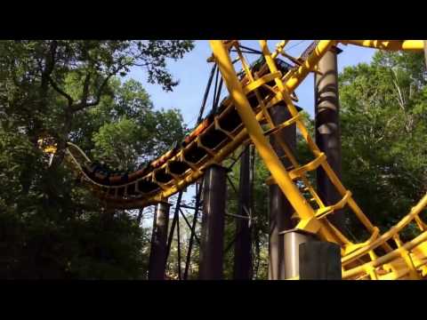 Busch Gardens Williamsburg April 2017 Park footage