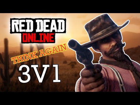 Posse Of 3 "THOUGHT" They Could Bully Me Out Of Tumbleweed! | Red Dead Online