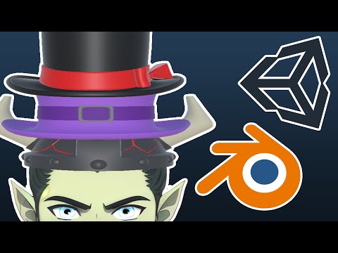 Fashionable Cosmetic Hats in My Indie Game (Made with Unity and using Blender)