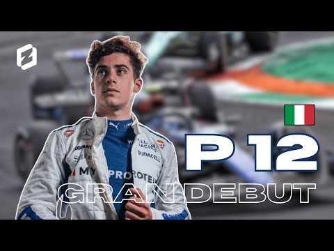 GRAN DEBUT de FRANCO COLAPINTO en la FORMULA 1 | GP Italia 2024
