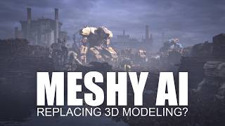 Meshy AI - Replacing 3D Modeling?
