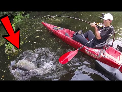 SON PREMIER SILURE EN KAYAK ! RIVERSIDE #10