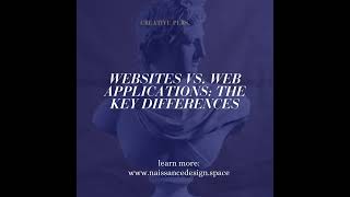 Website vs. Web Application: What's the Real Difference? 🤔 #WebDev #SEO #techexplained