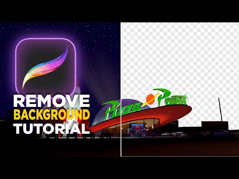 How to REMOVE BACKGROUND in PROCREATE